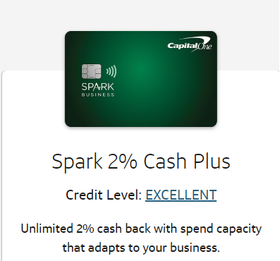 Capital One Spark Cash Plus $1,200 Bonus