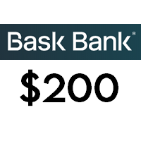 Bask Bank $200 Checking Bonus, Direct Deposit Not Required