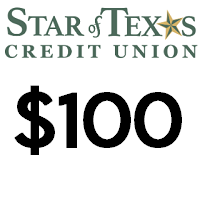 [TX, Travis County] Star of Texas Credit Union $100 Checking Bonus